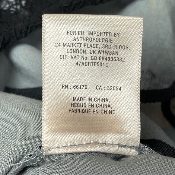 ANTHROPOLOGIE ELEVENSES lace medley jumpsuit, size 2 - Picture 16 of 16